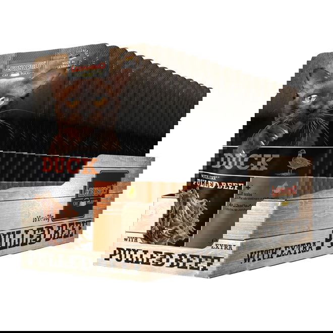 Leonardo ankka+ nyhtönaudanliha