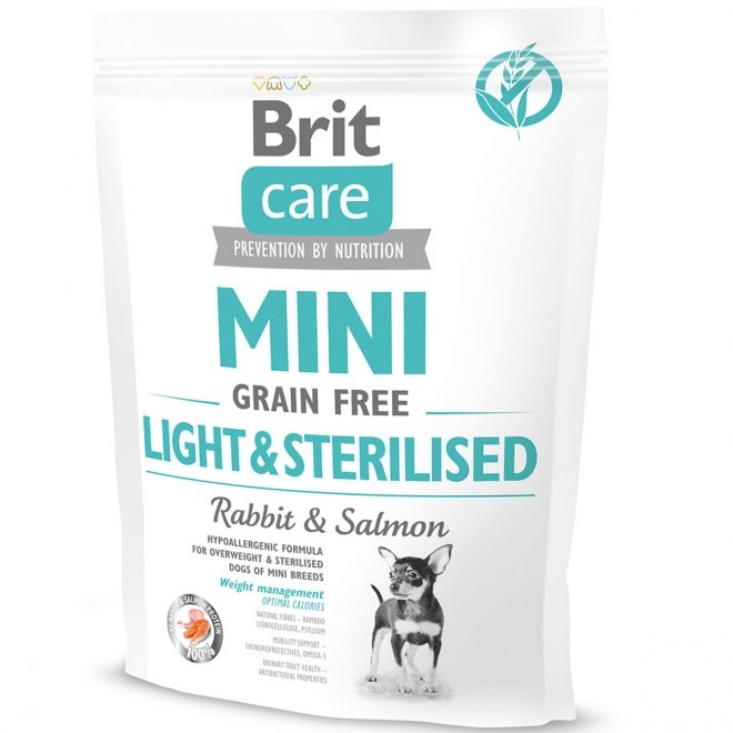 Brit Care Mini GF Light&Sterilised (400 g)