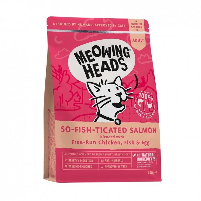 Meowing Heads So-fish-ticated Salmon (450 g)