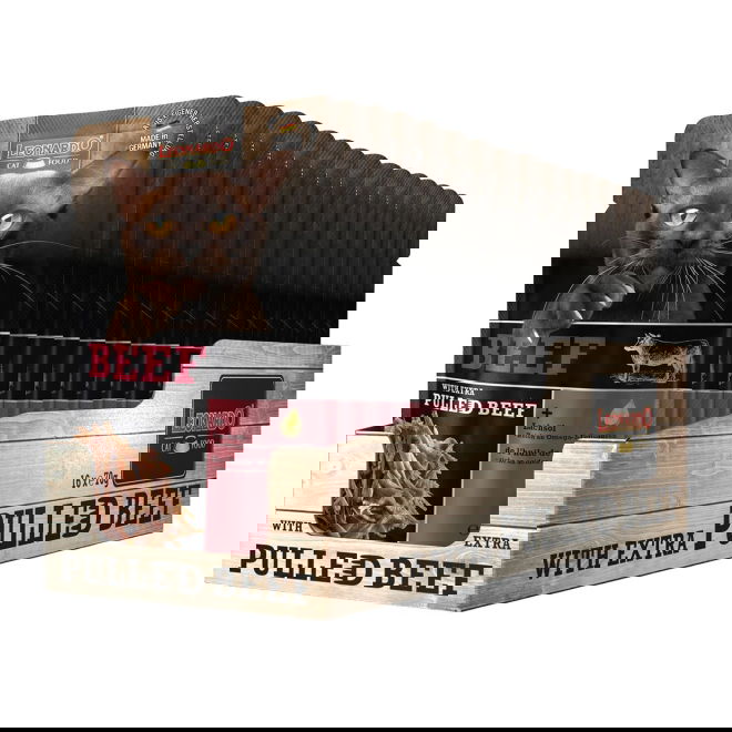 Leonardo nauta + nyhtönaudanliha