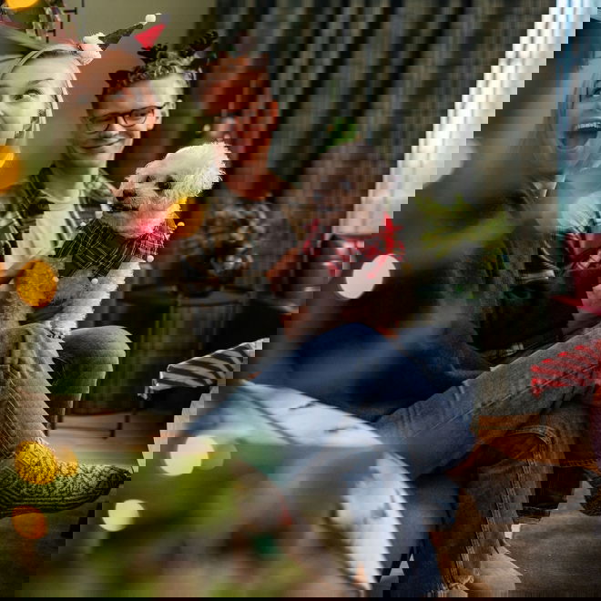 Little&Bigger Xmas tonttulakki klipsillä