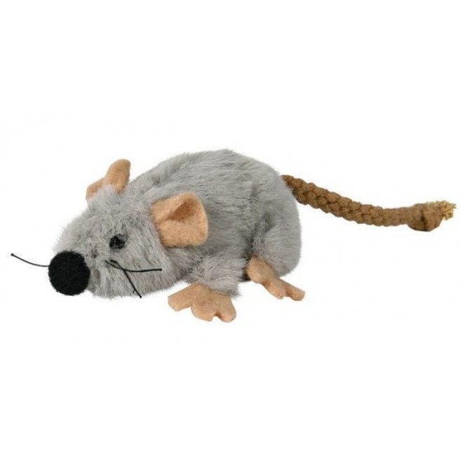 Kissan lelu Trixie Plush Mouse, 7 cm