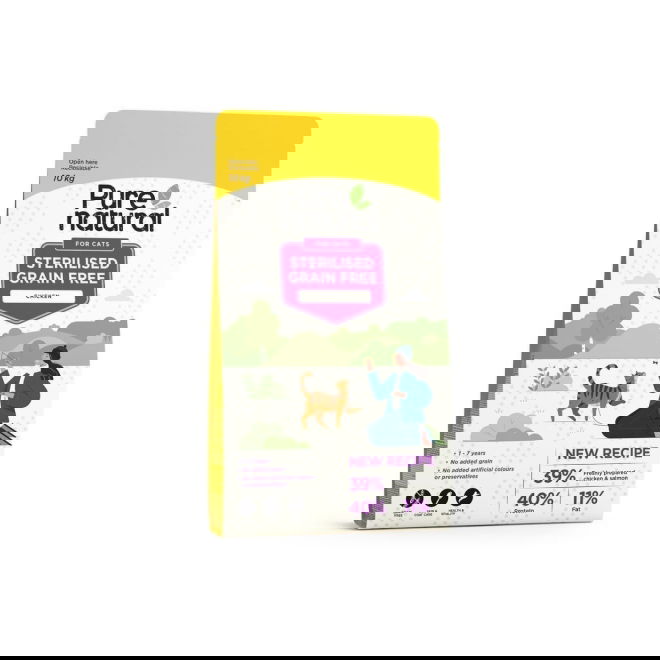 Purenatural Cat Grain Free Sterilised Chicken (10 kg)