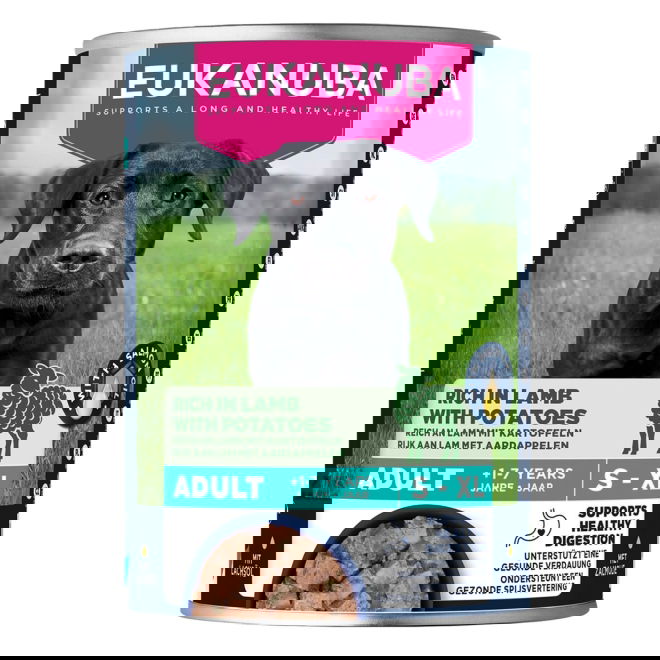 Eukanuba Dog Wet Adult Lammas & Peruna 400 g