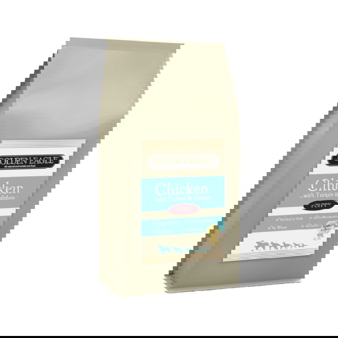 Golden Eagle Grainfree Puppy Chicken,Turkey&Salmon (1,5 kg)