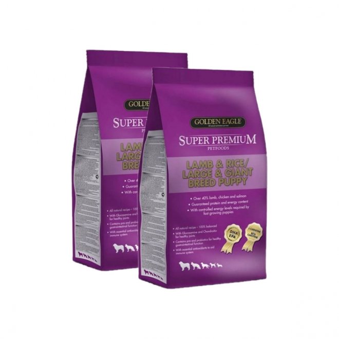 Golden Eagle SP Lamb & Rice 2 x 12 kg