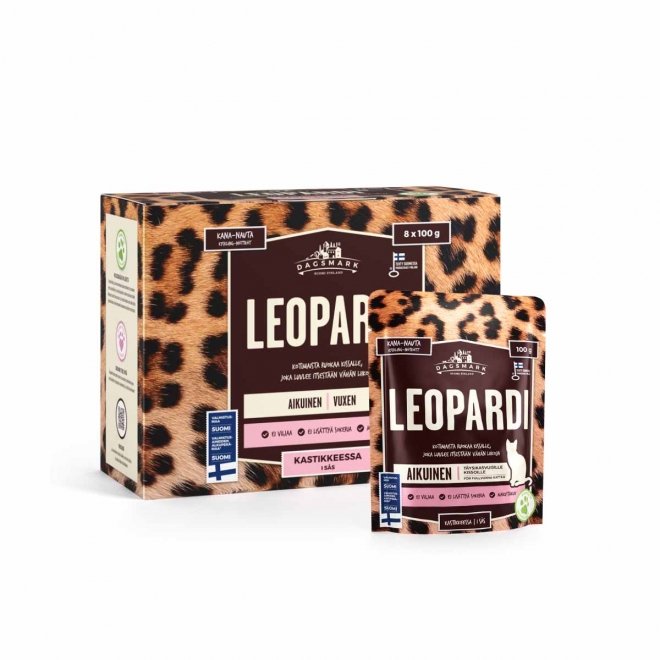 Dagsmark Leopardi 8x100g