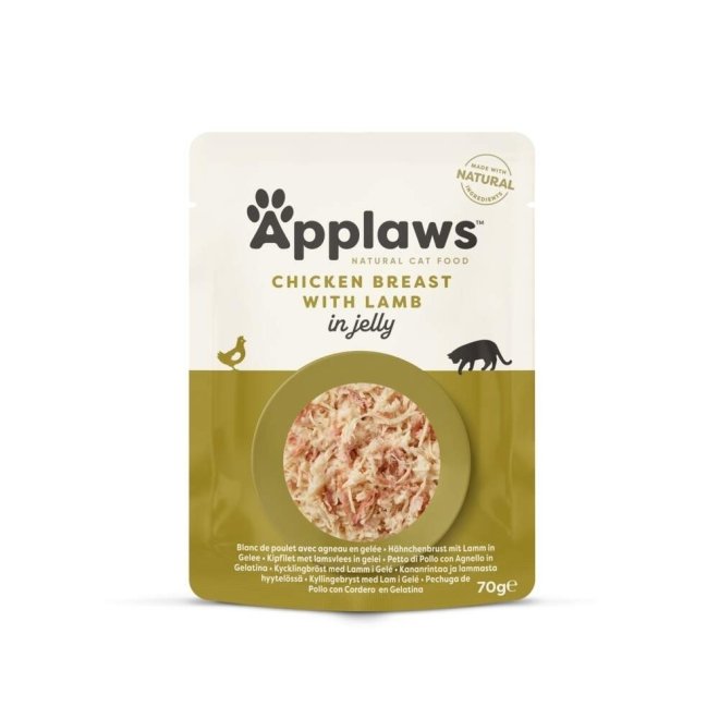 Applaws Kana & Lammas hyytelössä 70g