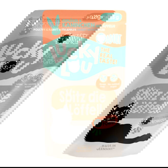 Lucky Lou LS Siipikarja & Kani 125 g