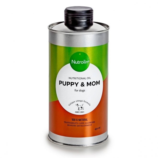 Nutrolin Puppy & Mom ravintoöljy (450 ml)
