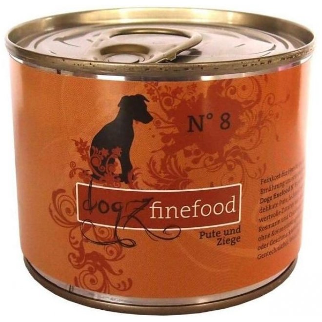 Dogz Finefood N°8 kalkkuna & vuohi (200 g)