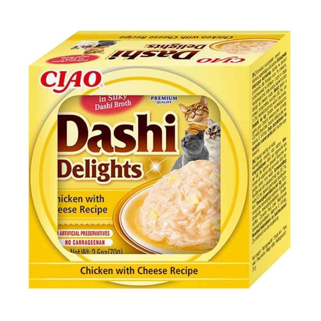 Inaba Dashi Delights Cat kana-juusto 70 g