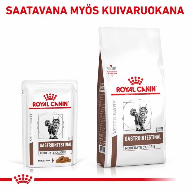 Royal Canin Veterinary Diets Cat Gastrointestinal Moderate Calorie wet 12x85g