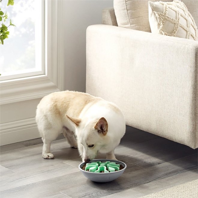 Ahmimisenestokuppi Outward Hound Wobble bowl