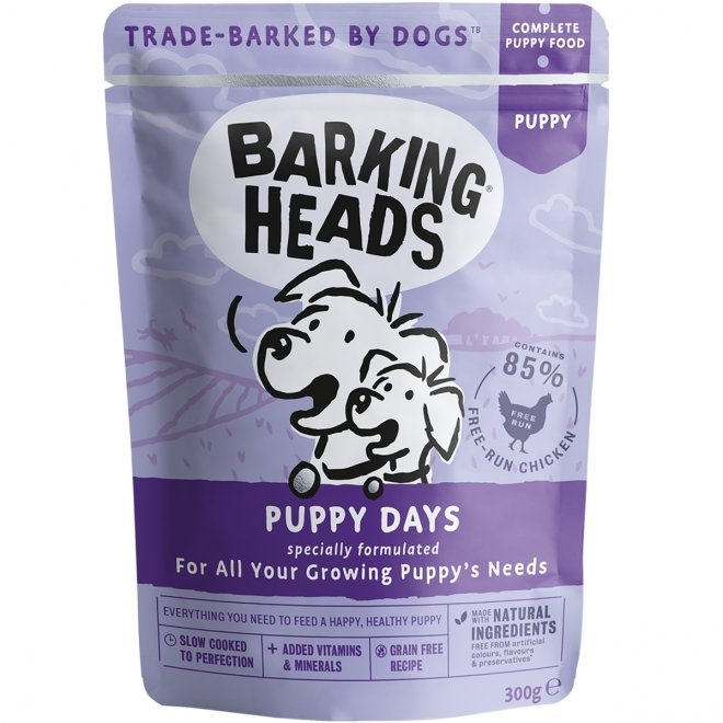 Barking Heads Puppy Days wet 300g