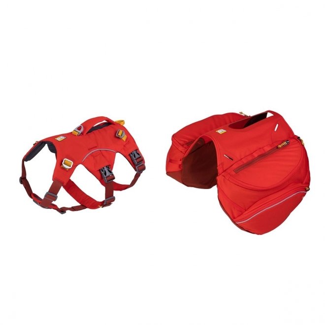 Ruffwear koiran reppu Palisades Pack, punainen