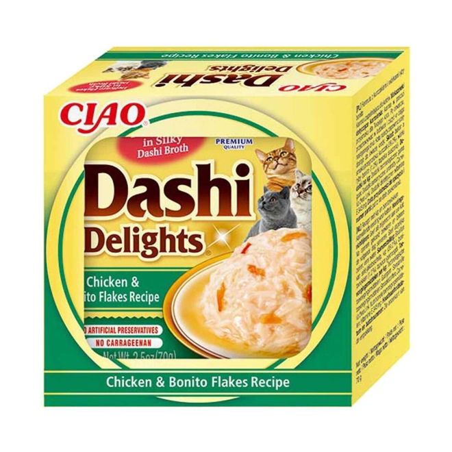 Inaba Dashi Delights Cat kana-bonito 70 g