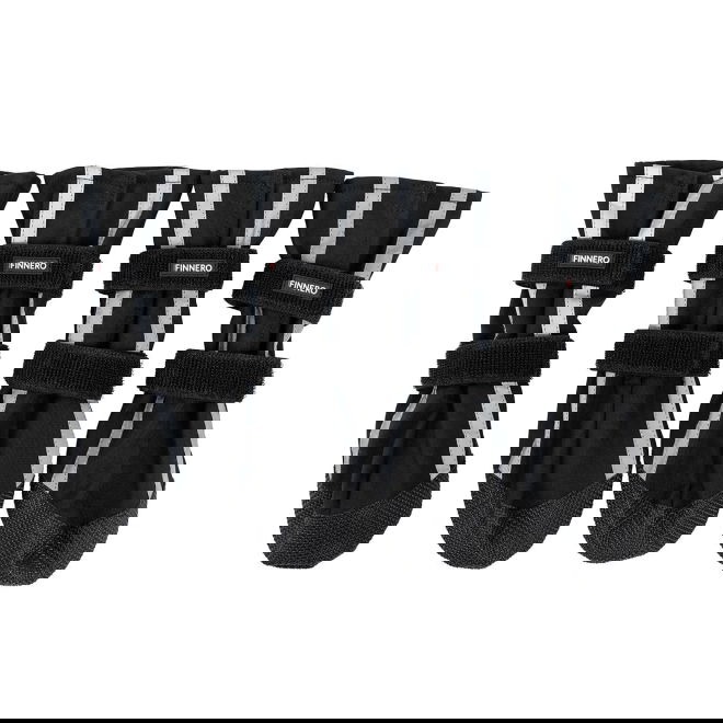 Finnero HALLA Softshell-tossut 4kpl, musta (XL)