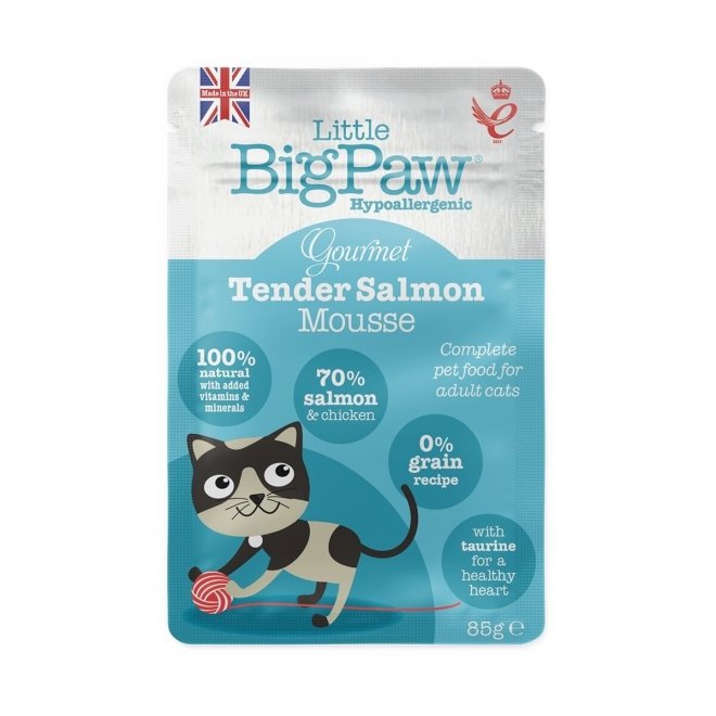 Little BigPaw Gourmet Atlantic Salmon Mousse 85g