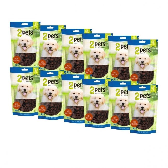 2pets Mini Peuranlihakuutiot 12 x 100 g 