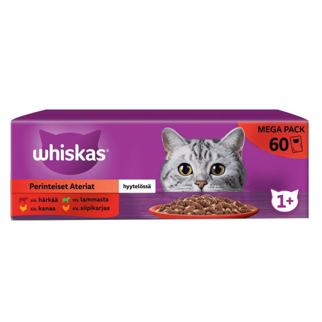 Whiskas 1+ jelly 60x85g