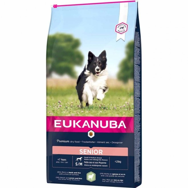 Eukanuba Senior Small & Medium Breed Lamb & Rice (12 kg)