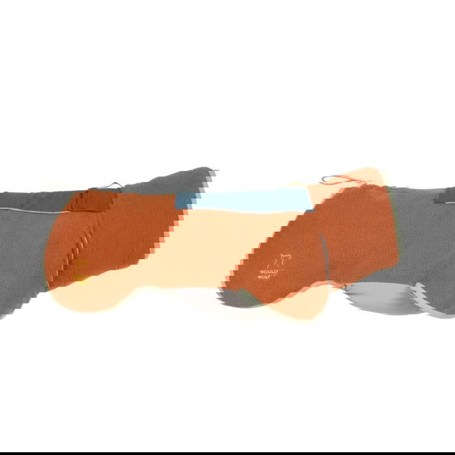 Woolly Wolf Alpha 360 Koiran fleecepusakka, Terracotta Mix