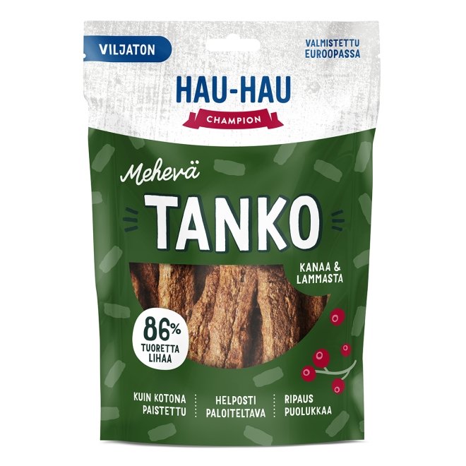 Hau-Hau Champion Mehevä Tanko Kanaa ja Lammasta 140g