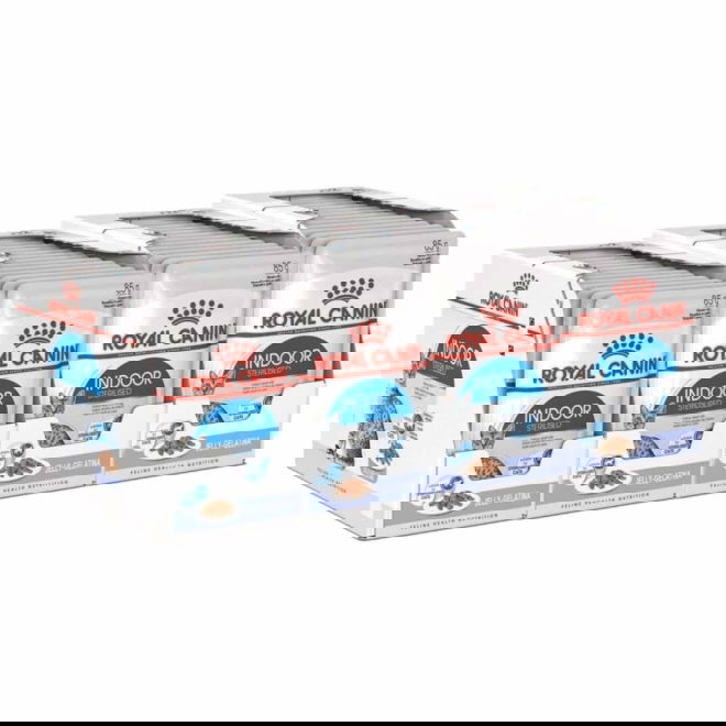 Royal Canin Indoor Jelly 85 g, 48-pack