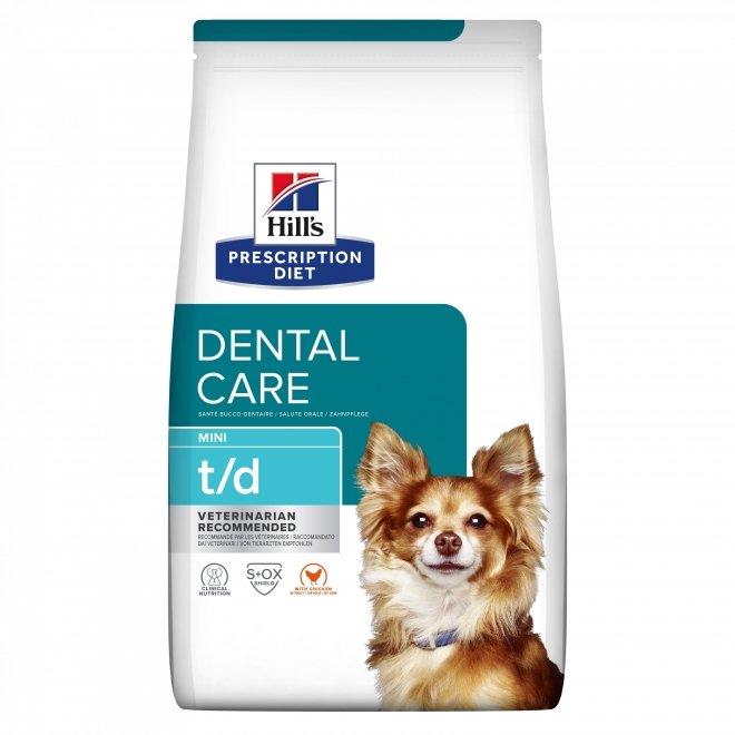 Hill&#39;s Canine t/d Dental Care Mini 3 kg