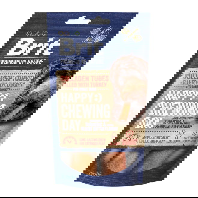 Brit Premium by Nature Collagen Puruluut kalkkunalla 2 kpl