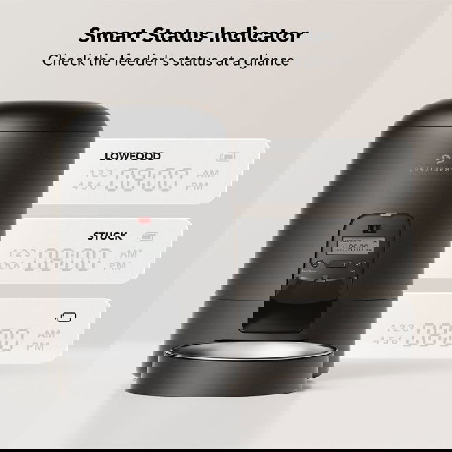 Petlibro Air -kissan ruoka-automaatti (Musta)