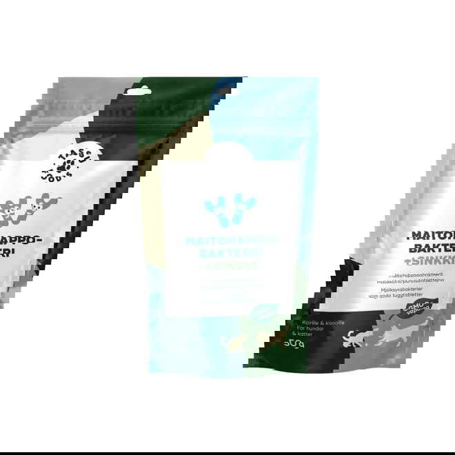 Tassu Foods Maitohappobakteeri + sinkki 50 g