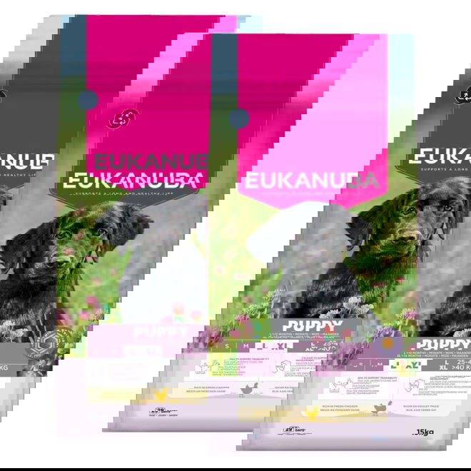 Eukanuba Dog Puppy Large 2 x 15kg