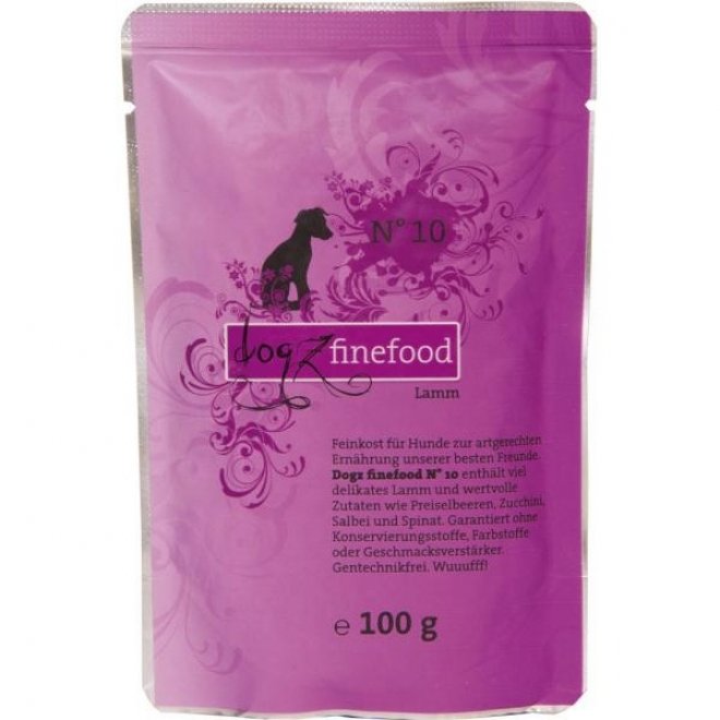 Dogz Finefood N°10 lammas (100 g)
