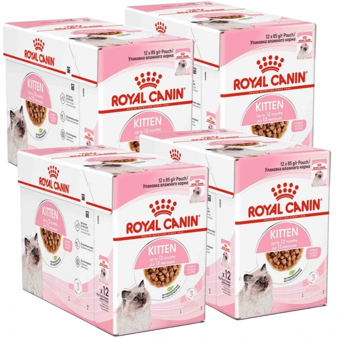 Royal Canin Kitten Gravy 85g, 48-pack