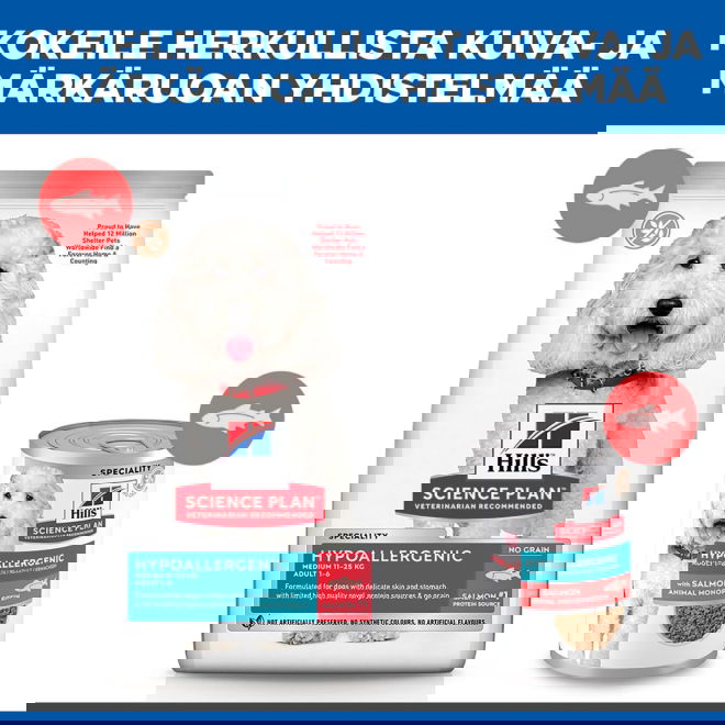 Hills Science Plan Dog Hypoallergenic Salmon 363 g