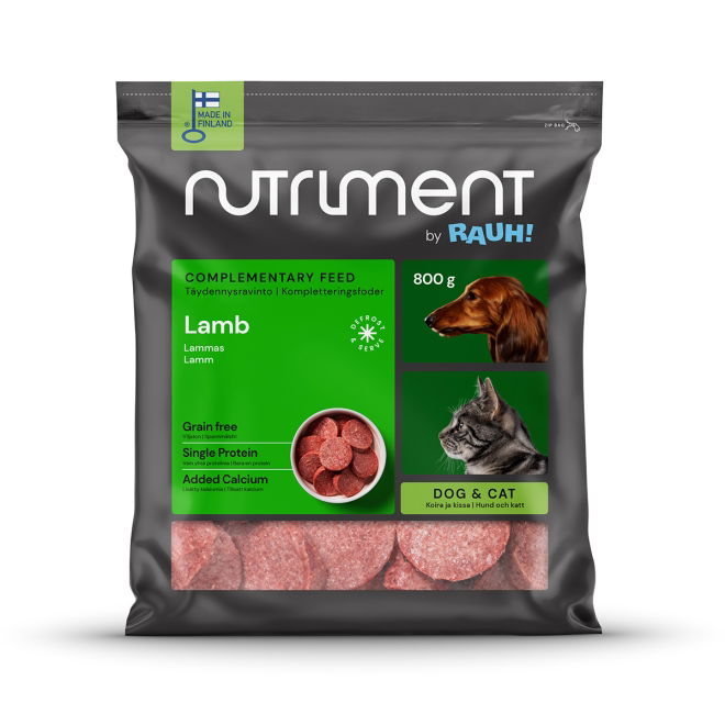 Nutriment by RAUH! Lammasmedaljonki 800 g