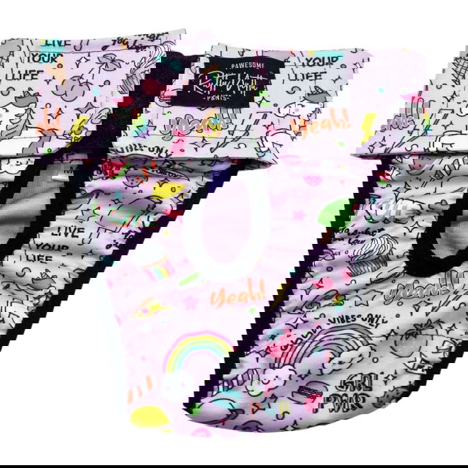 RuttuNuttu juoksup&ouml;ksyt kietaisumalli, Born to unicorn