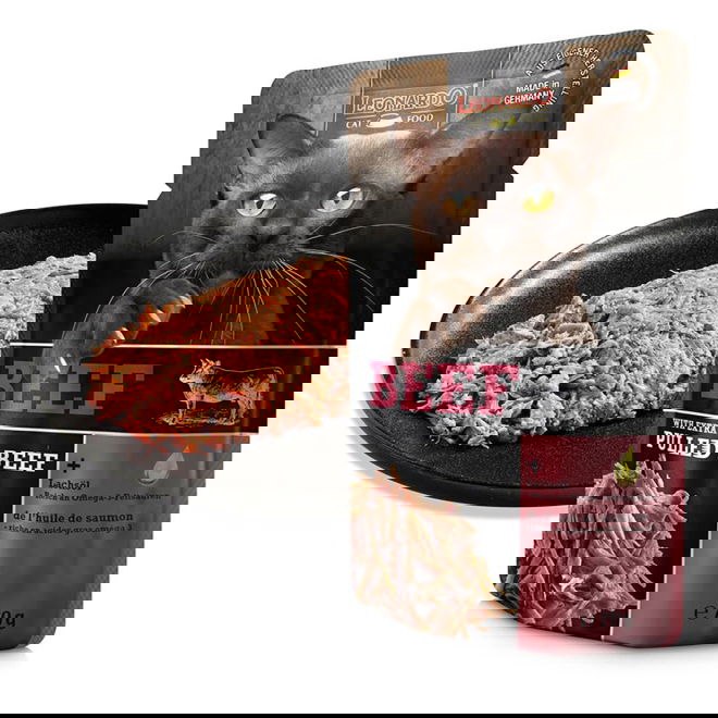 Leonardo nauta + nyhtönaudanliha