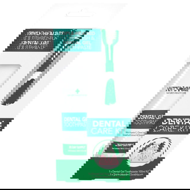 Vets Best Dog Dental Care Kit