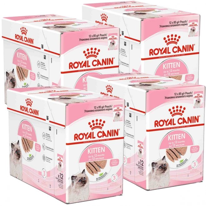 Royal Canin Kitten Loaf 85g, 48-pack