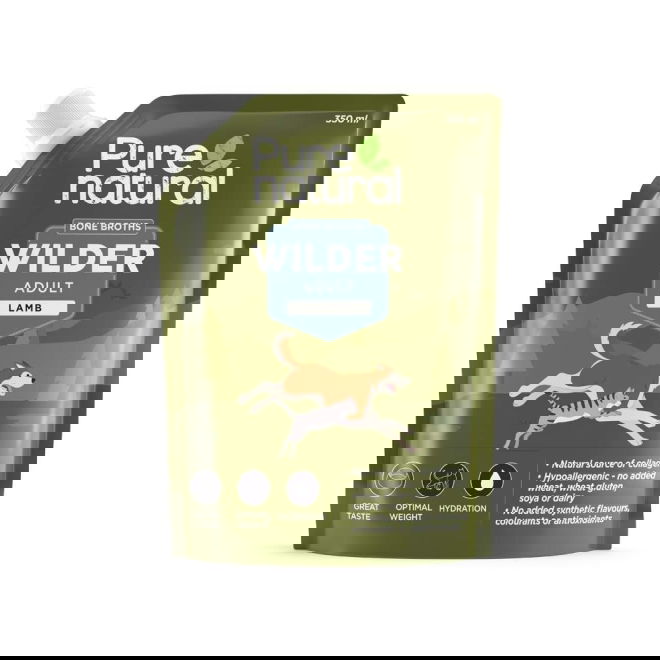 Purenatural Wilder Bone Broth lammas 350 ml