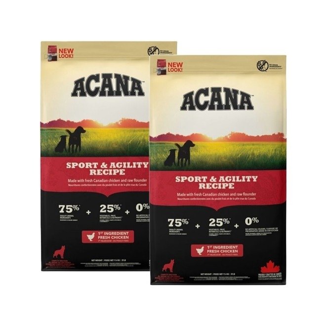Acana Dog Sport & Agility 2 x 11,4 kg