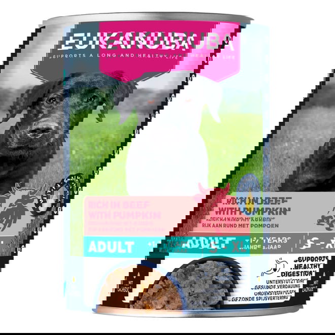 Eukanuba Dog Wet Adult Nauta & Kurpitsa 400 g