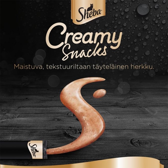 Sheba Creamy Snack Kana 4x12g
