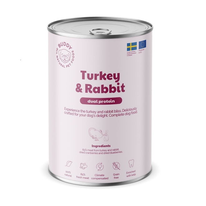 Buddy Turkey & Rabbit 400g