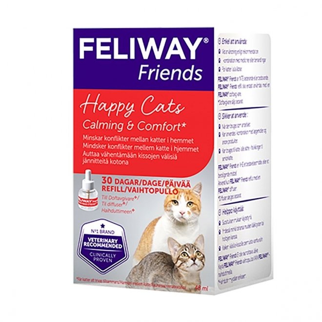 Feliway Friends täyttöpullo, 48 ml