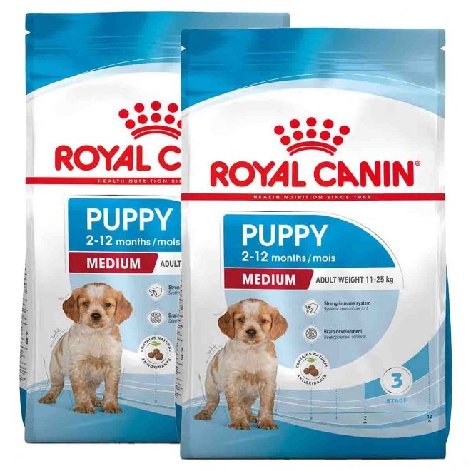 Royal Canin Medium Puppy 2 x 15kg