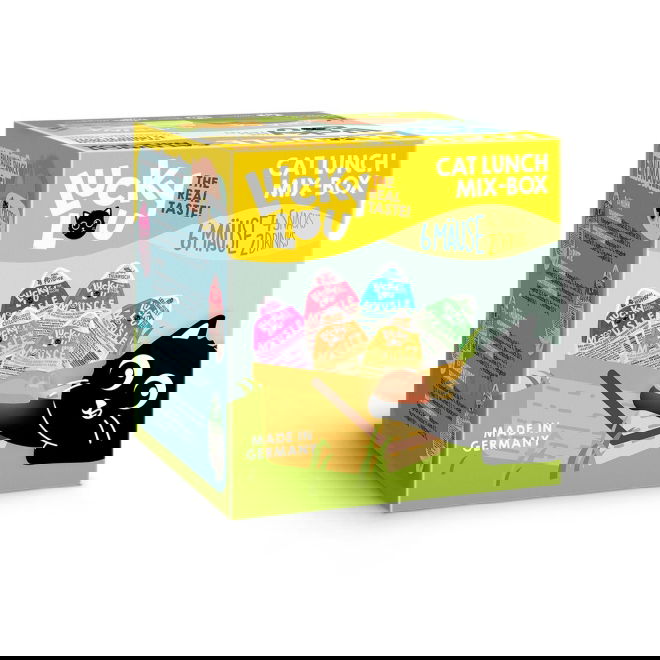 Lucky Lou Mouse Cat Lunch 6 kpl Mix-Box